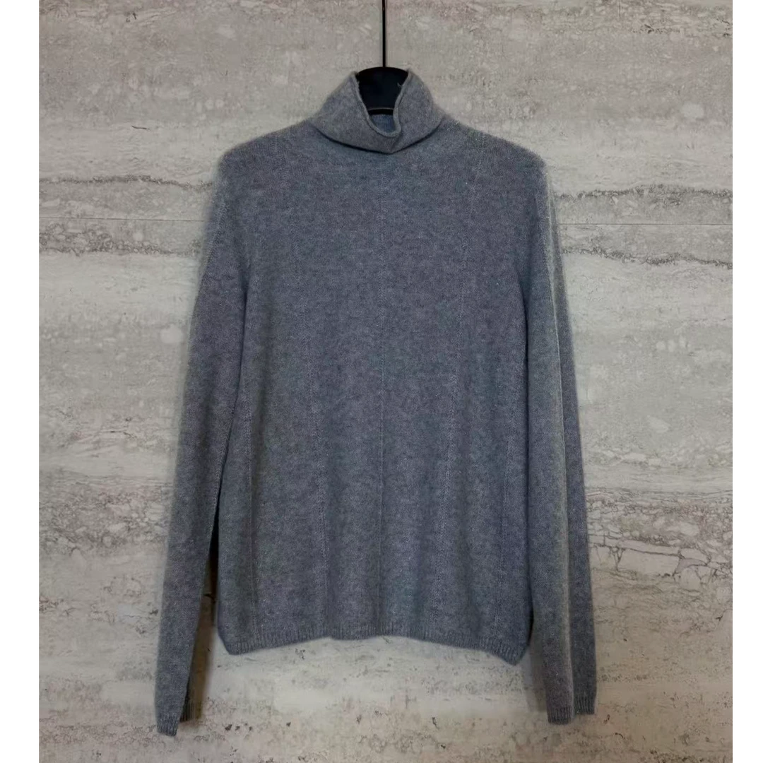 TANTAN 休闲宽松高领秋冬长袖针织衫3828