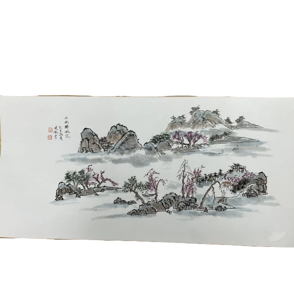 画白晓航GH201909F卷轴晋太元中