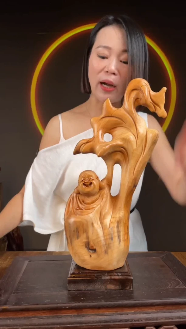 柏木（崖柏）手工摆件,先抢先得! 编号:165