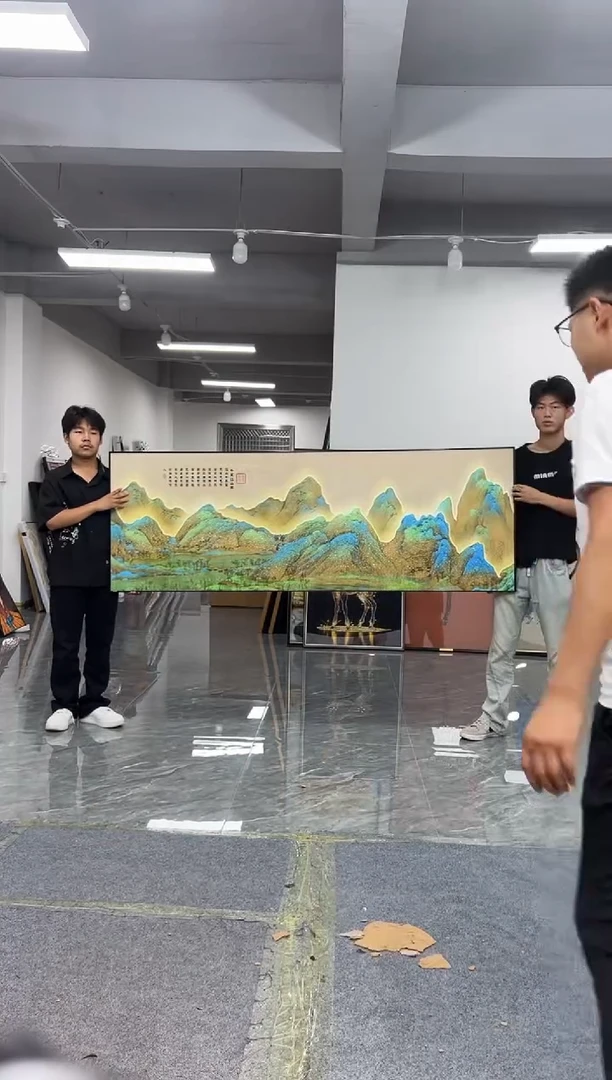 竖款千里江山图AAAAAA