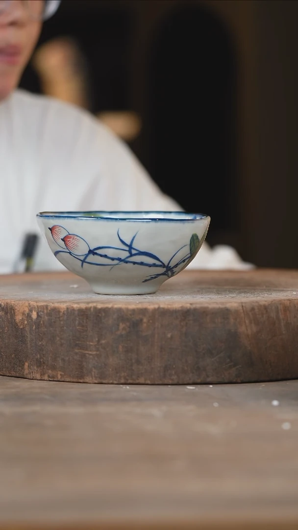 瓷片景德镇高温釉下彩（食品级）