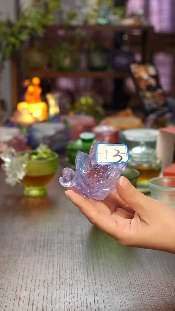 13号闪购双姝香插淡紫色