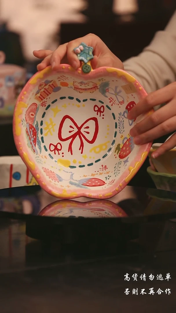 陶瓷景德镇可爱设计师款陶瓷