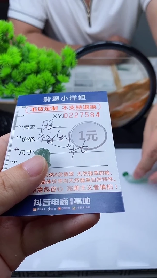 翡翠未镶嵌颈饰福利7584