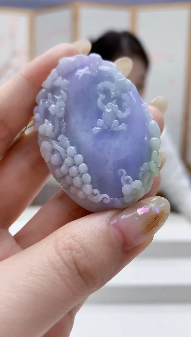 未镶嵌定制翡翠3099jw-毛货挂件51