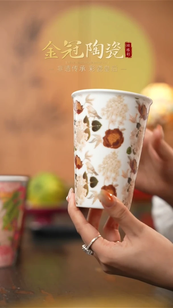 陶瓷风过枫林· 【可乐杯】