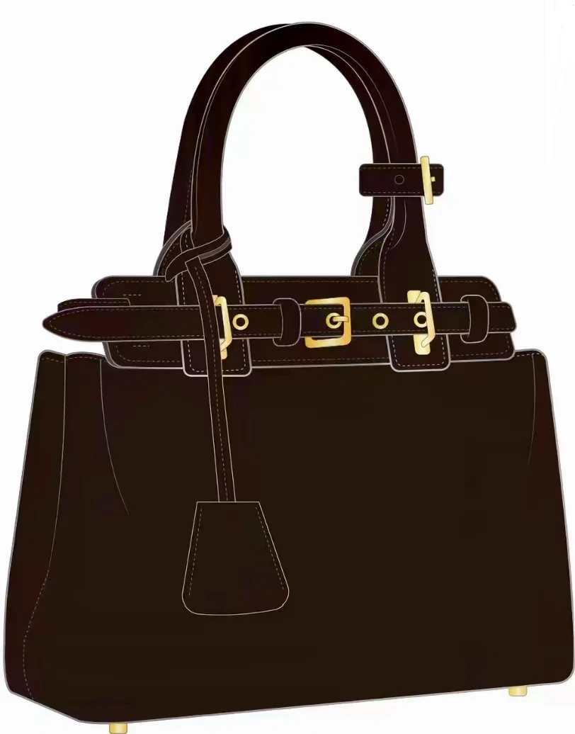 刺绣手提款锁扣四季通用手提包黑色单肩经典肩包斜跨