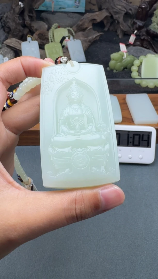 颈饰未镶嵌和田玉1