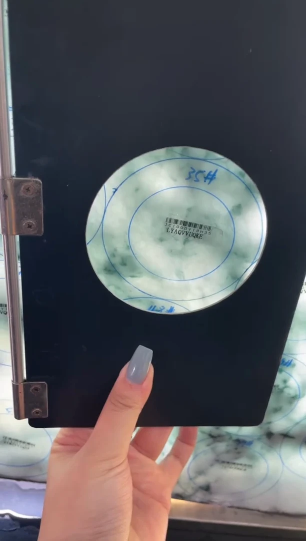 未镶嵌手镯定制翡翠昭**愿定制手镯DZS/XCZB2【飘花】