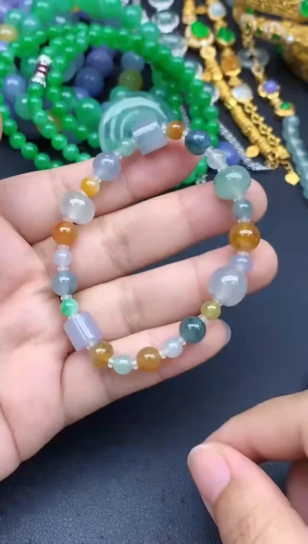 未镶嵌手链翡翠507-春日珠宝