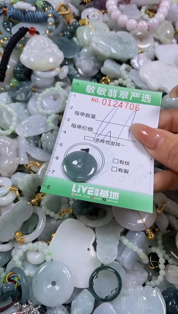 【闪购商品】翡翠颈饰未镶嵌闪购0124706