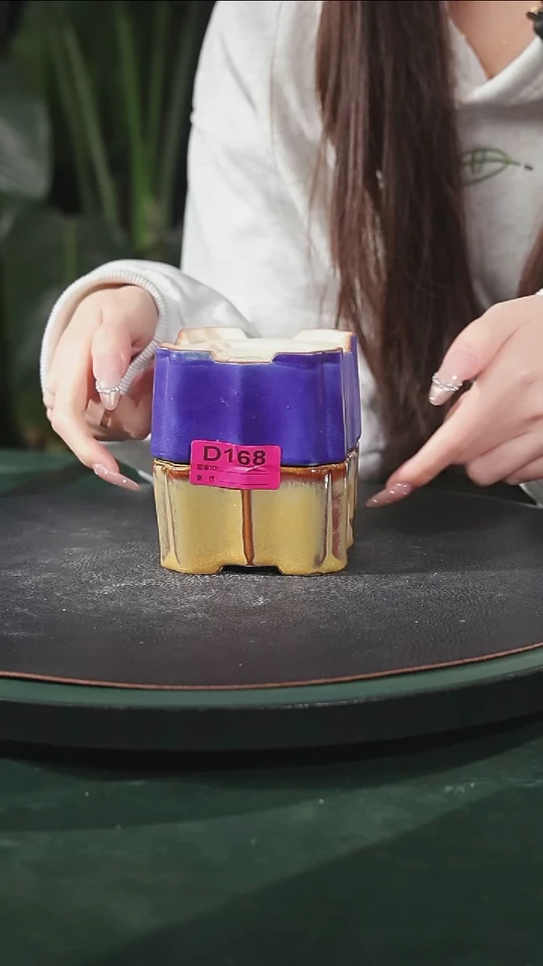 【陶一峰石湾花盆】掌中宝2个168微瑕