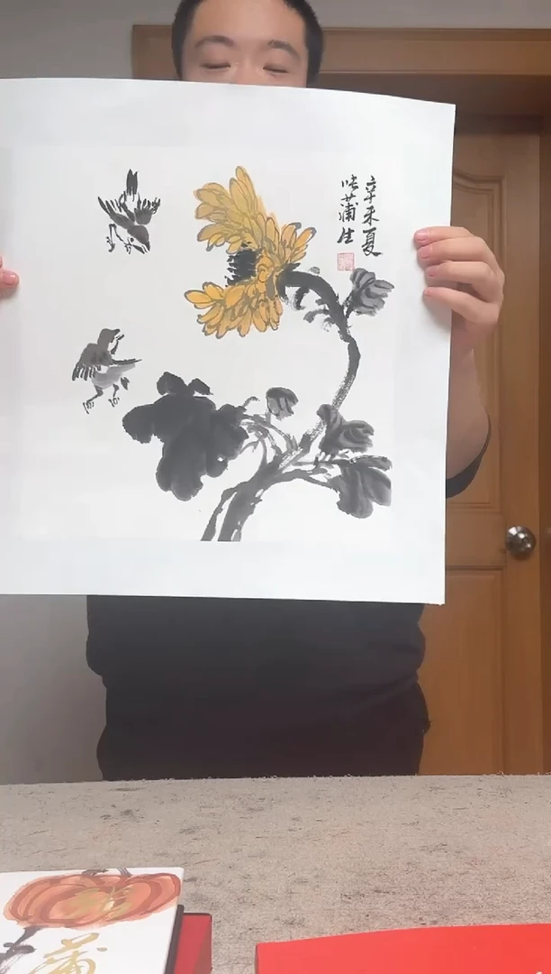 国画张老师作品分享