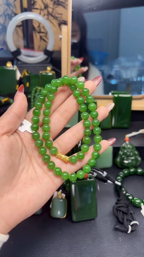 【闪购商品】和田玉（碧玉）颈饰未镶嵌1