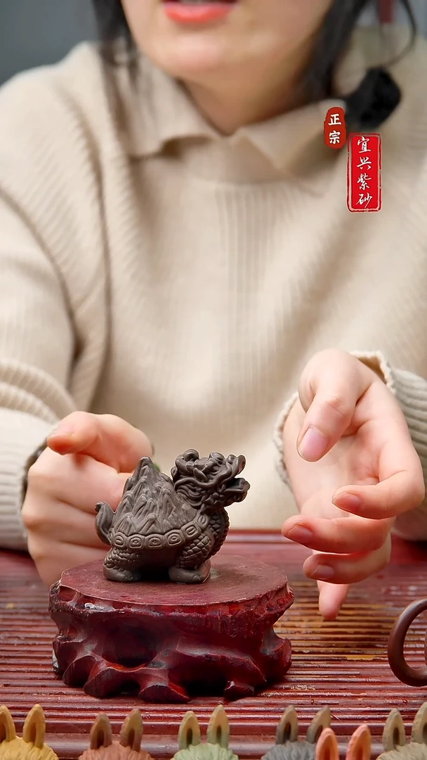 紫砂茶宠宜兴紫砂茶宠摆件