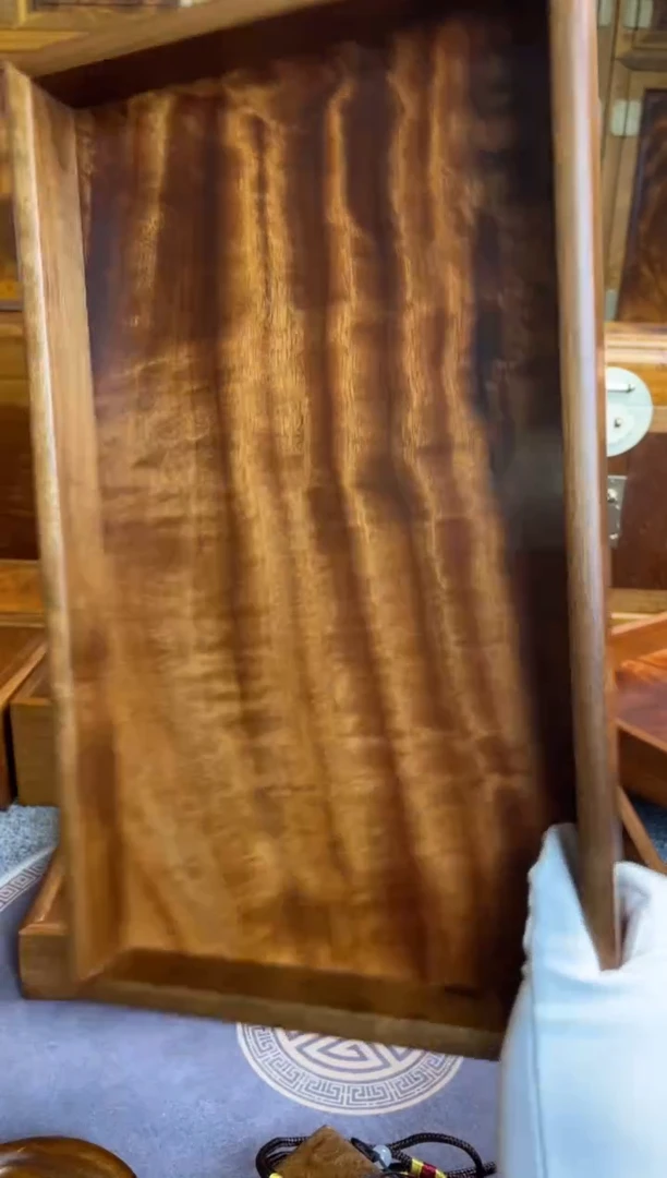 【闪购商品】金丝楠拆房老料紫金面板文盘