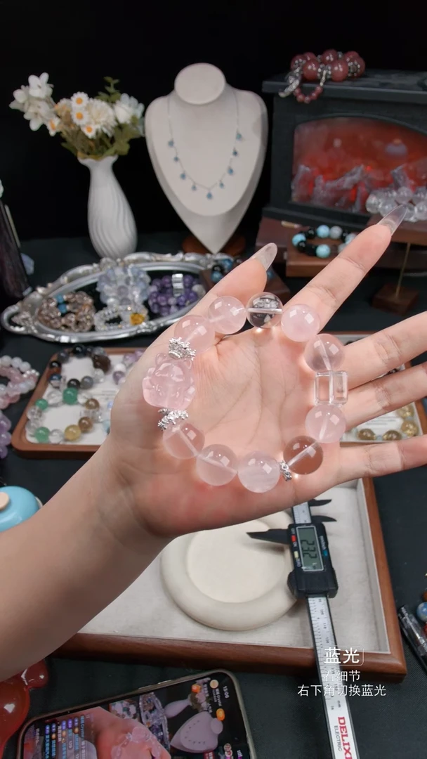 未镶嵌手链水晶栗*06多样性发货 发其一