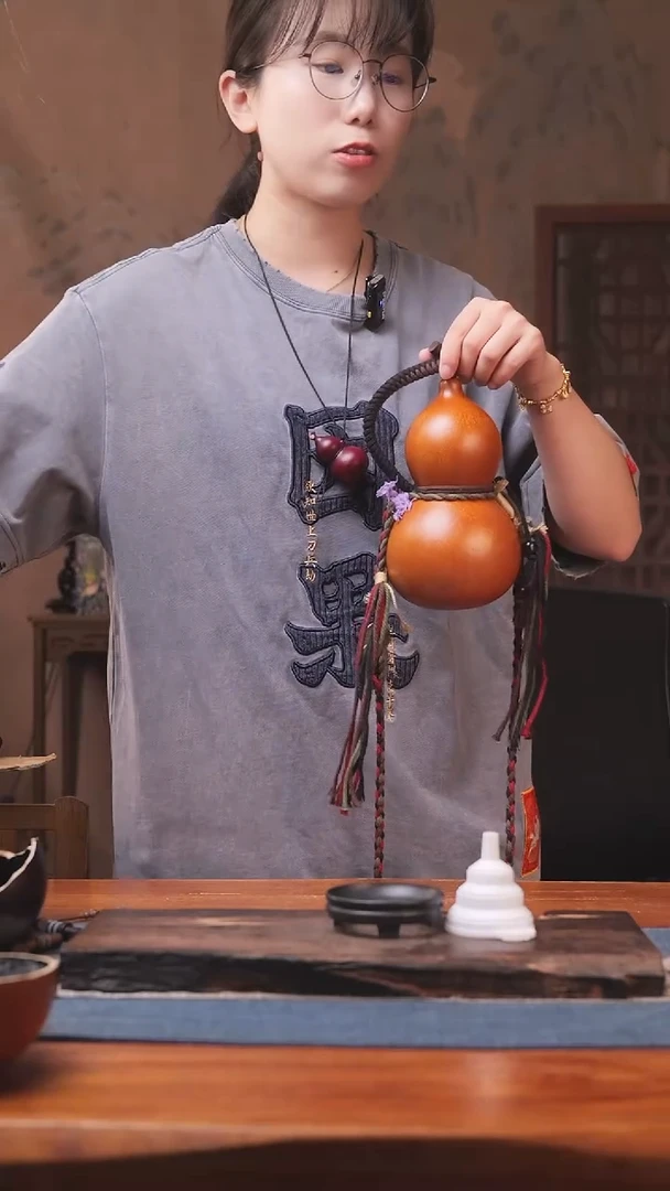 1175号链接精品大漆葫芦防腐防渗装水茶酒