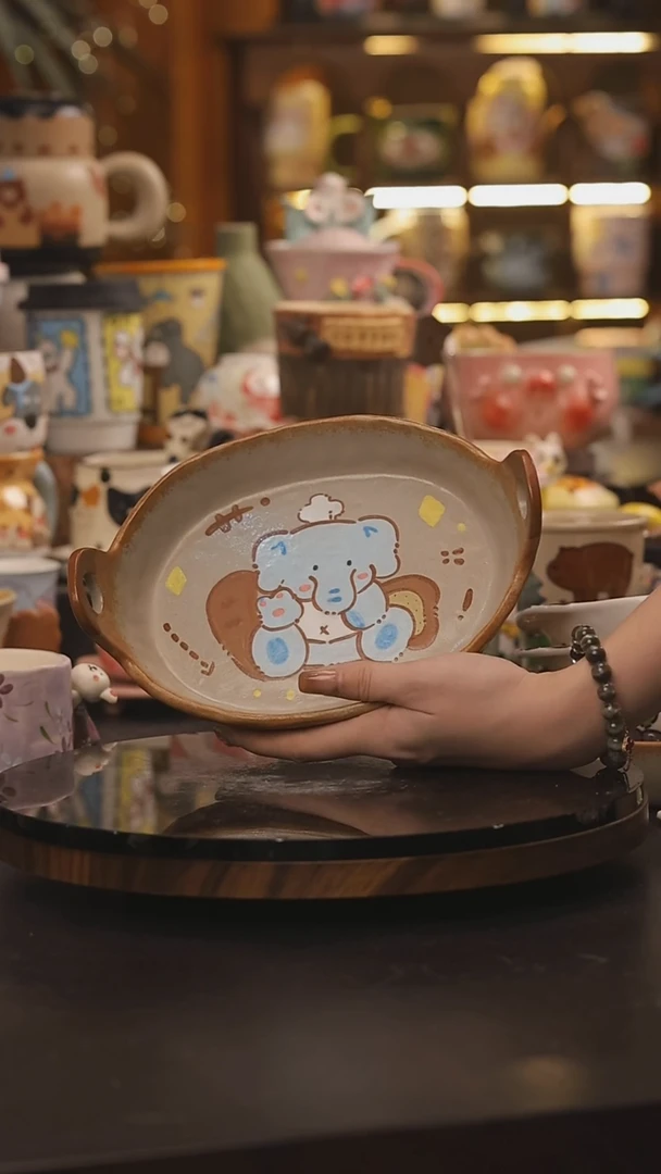景德镇釉下彩绘设计师款式陶瓷