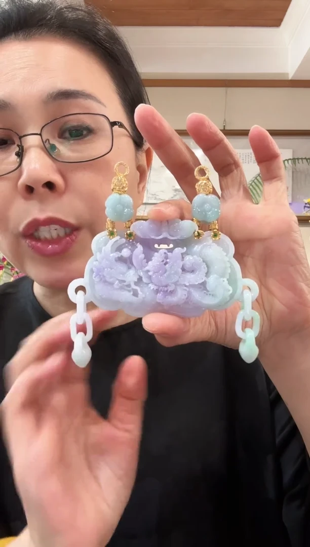 【闪购商品】翡翠颈饰未镶嵌国风