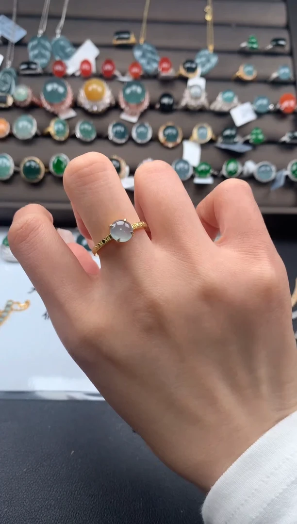 【闪购商品】翡翠戒指银S925镶嵌321312321