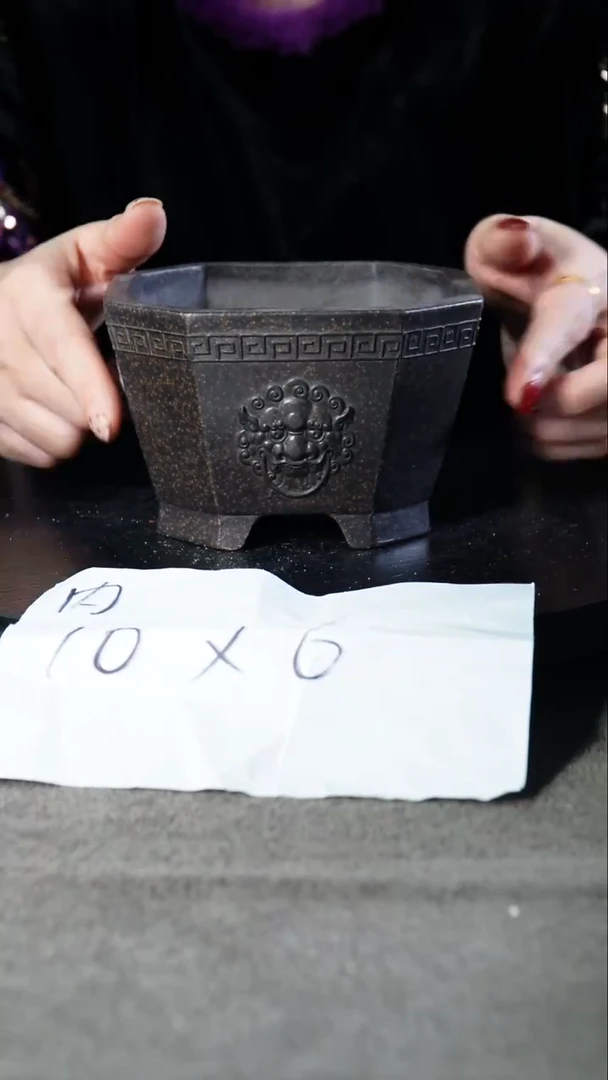 宜兴紫砂小小花盆