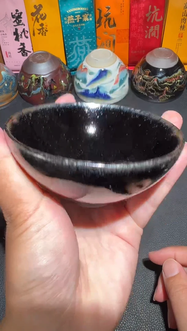 茶盏建窑建盏茶盏348