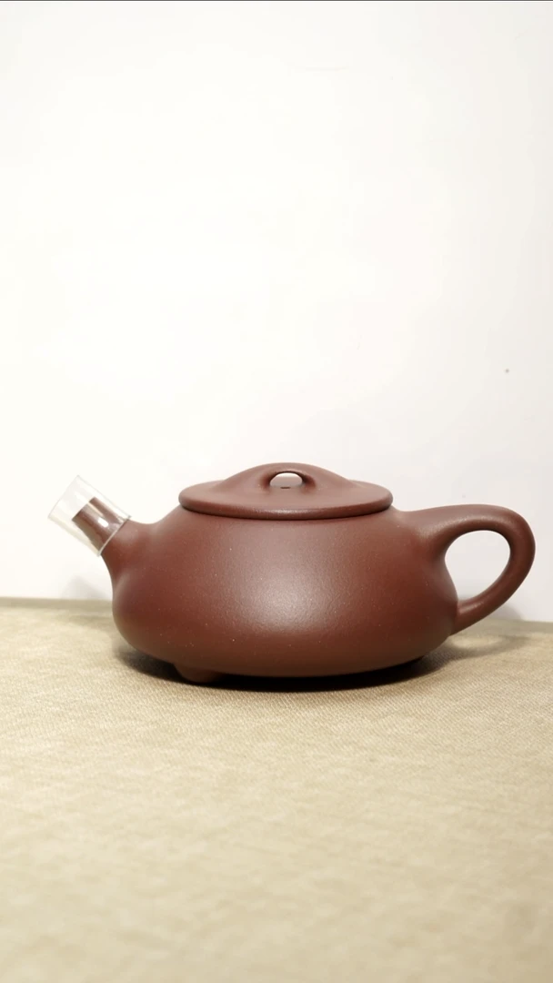 茶壶底槽青景州石瓢200毫升瑕疵壶