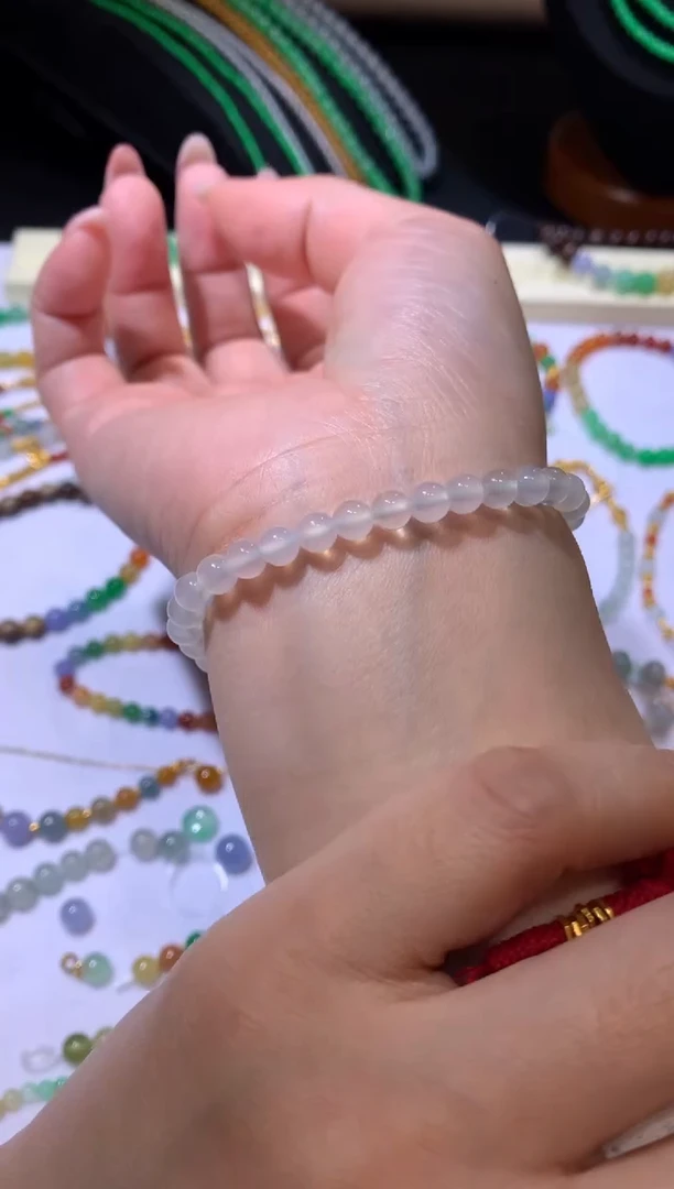 【闪购商品】玛瑙/玉髓手链未镶嵌玛瑙手串