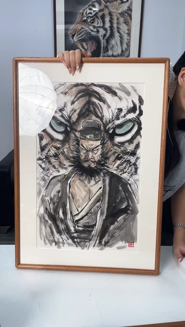 国画这***翔手绘原稿