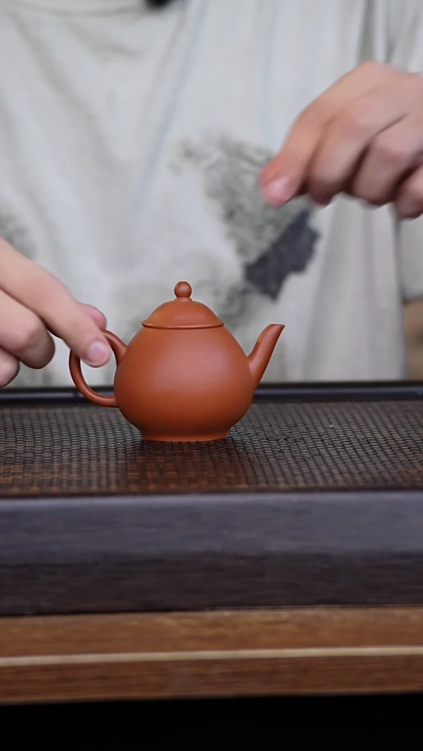 茶壶紫砂宜兴手工原矿紫砂壶001