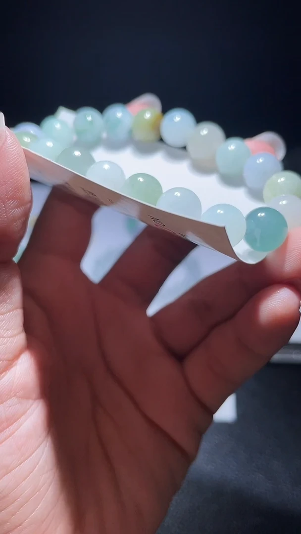 【闪购商品】翡翠手链未镶嵌天然翡翠A货手串