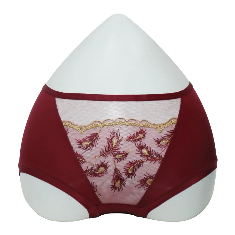 【睦言2号】A501-A600女士内裤棉莫代尔冰丝蕾丝舒适透气