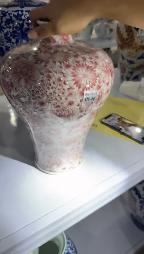 吴义松陶盟手工手绘陶瓷编码：46