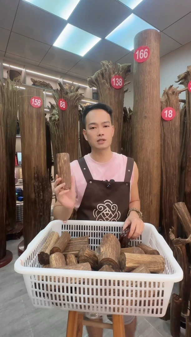 沉香碎屑沉香原料摆件工艺品一百以上带底座沉香
