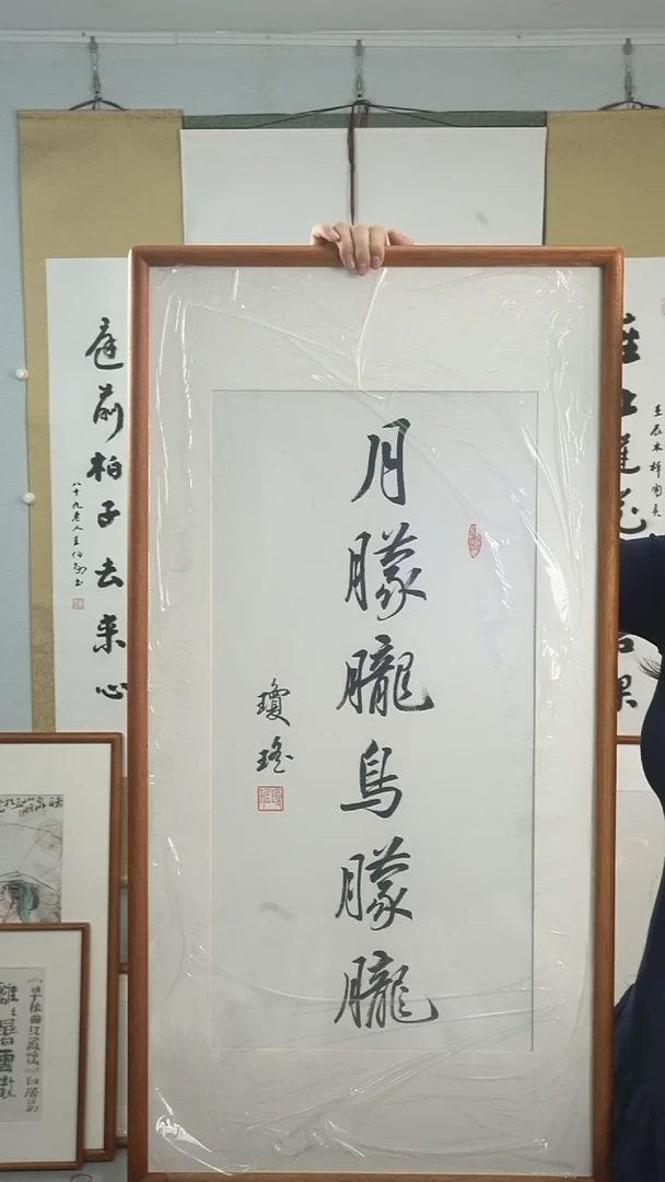 【闪购商品】书法琼瑶《月朦胧乌朦胧》