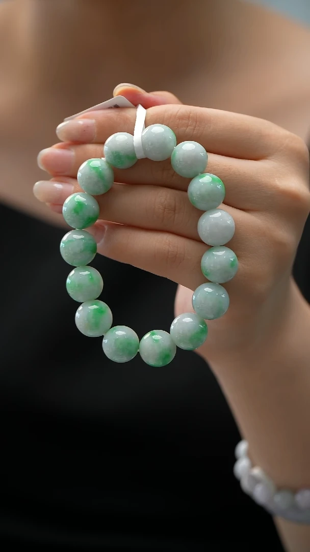 未镶嵌手链翡翠手珠串