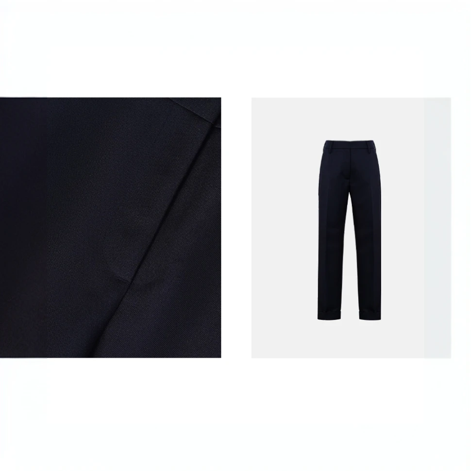 SHIIEELL绵羊毛修身显瘦气质休闲裤通勤职业商务西装裤 Z3426