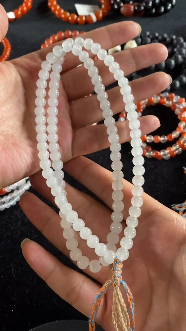 未镶嵌手串南红玛瑙原矿无优化 荔枝冻多圈