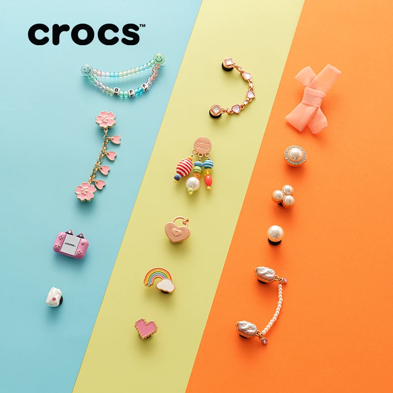 CROCS/卡骆驰【洞洞鞋鞋花可爱时尚潮流-五件套合集】官方配件