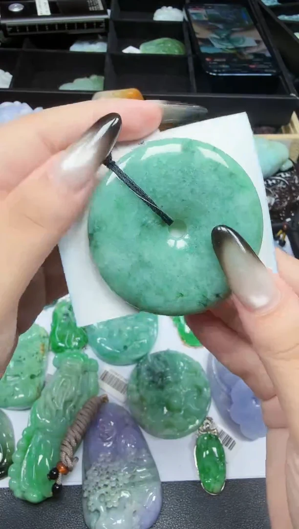 未镶嵌挂件翡翠天然a货翡翠123