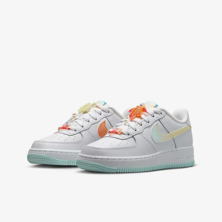 NIKE/耐克【东方广场专属】大童橙蓝低帮休闲鞋 IB8890-191