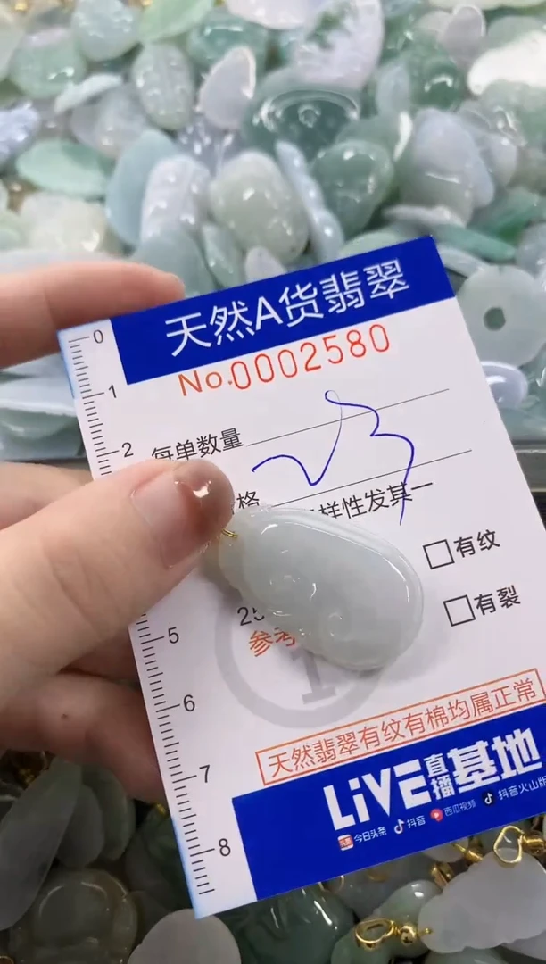 颈饰未镶嵌翡翠天然A货翡翠