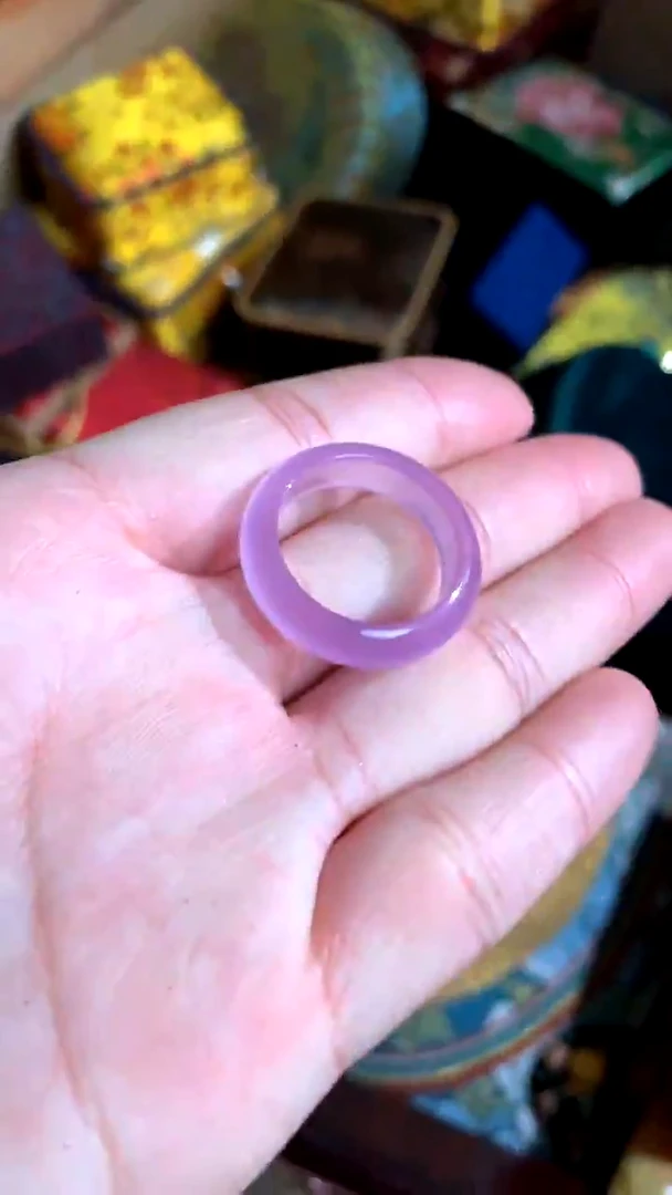 【闪购商品】翡翠戒指未镶嵌德诚精品专属摆件