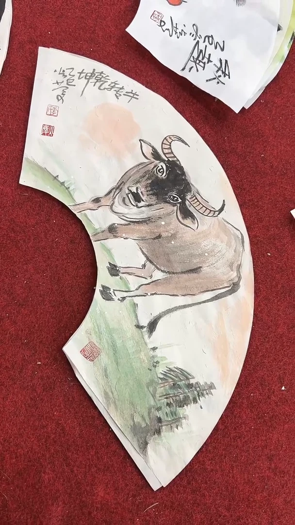 国画李火庆/国画/画心