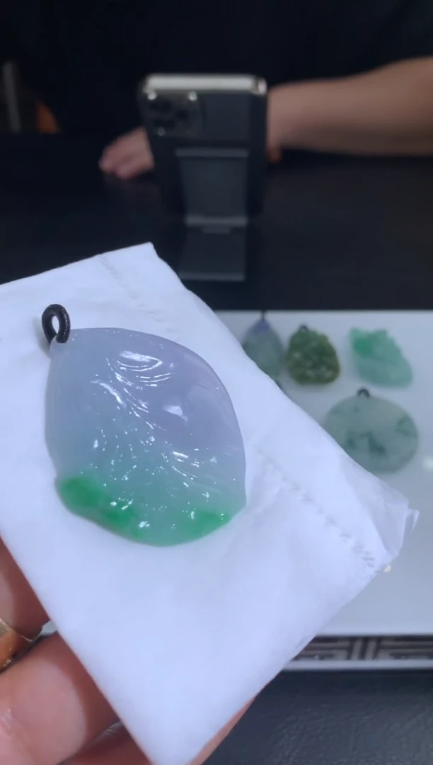 未镶嵌定制翡翠嗨***海翡翠