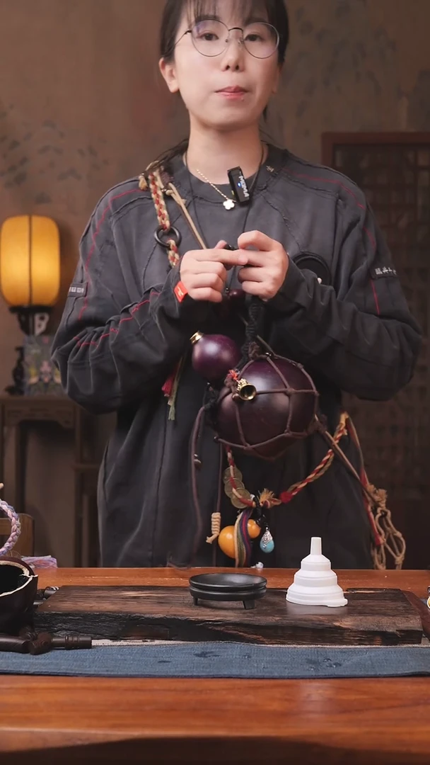 1842号精品大漆葫芦防腐防渗装水茶酒