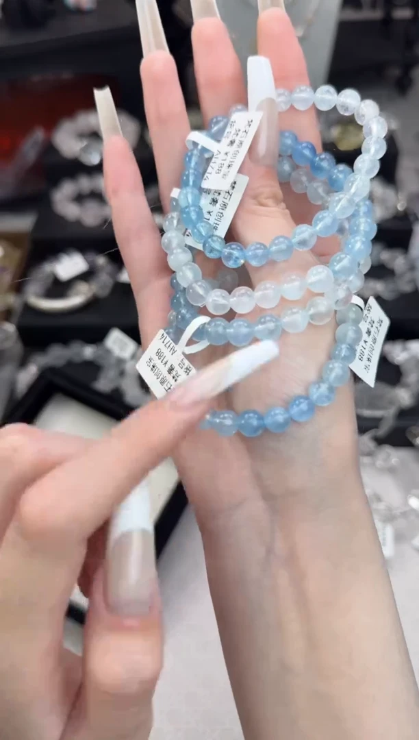 水晶手链未镶嵌天然水晶 多样性发货