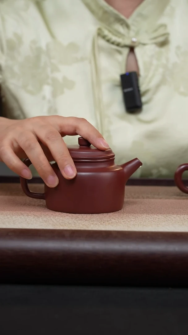 茶壶紫砂龙血砂-德钟MH-1949