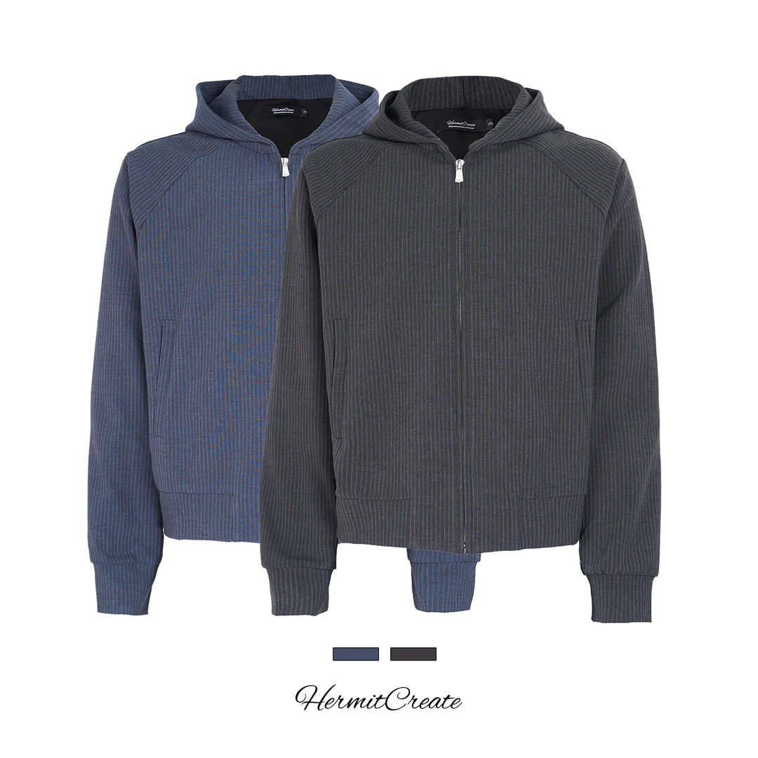 HC/HermitCreate新贵条纹夹克外套 西装外套高级感Clean 慵懒Vibe